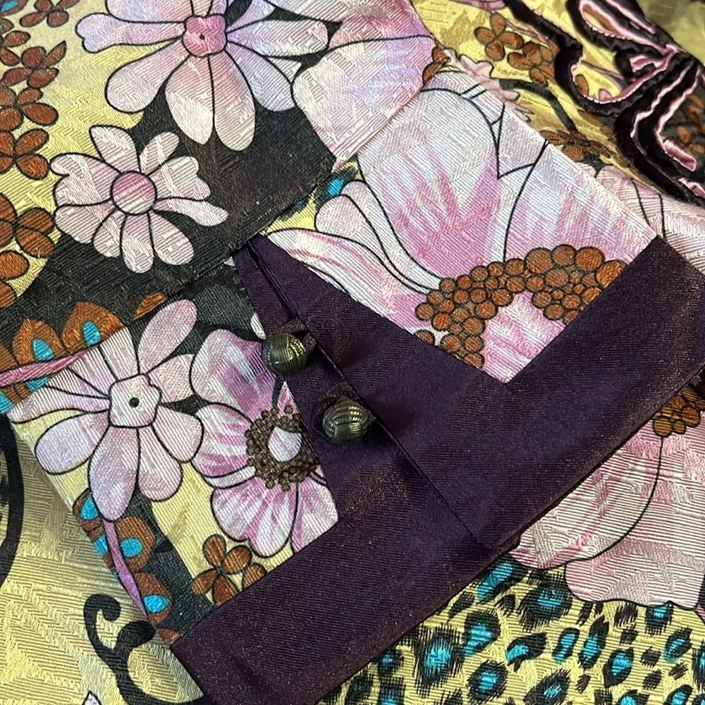 Active Seller! Weike Si Floral Kimono Top XXXL Plus Costume - Picture 5 of 10